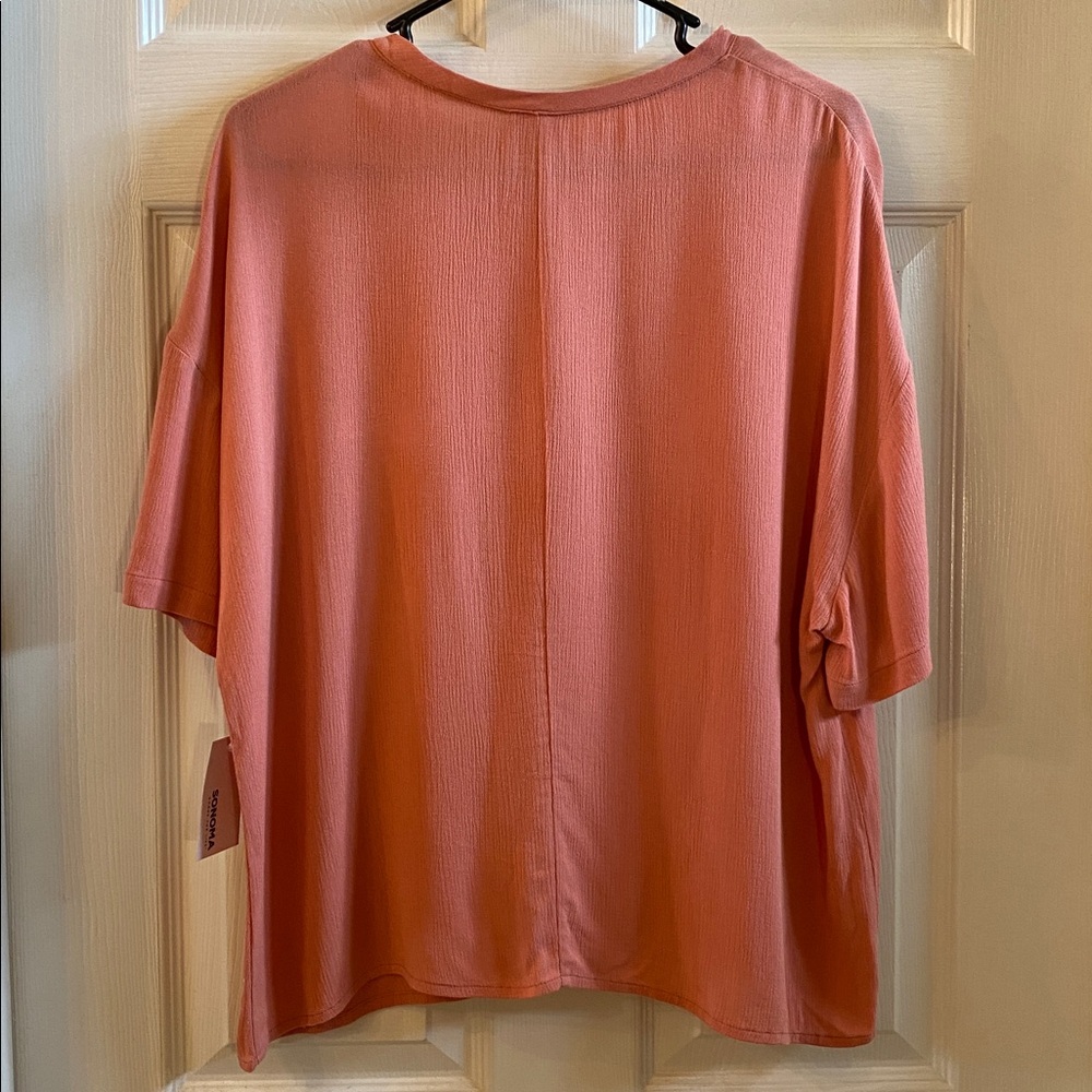 Women's Short Sleeve Tee in Coral NWTs - Picture 8 of 11